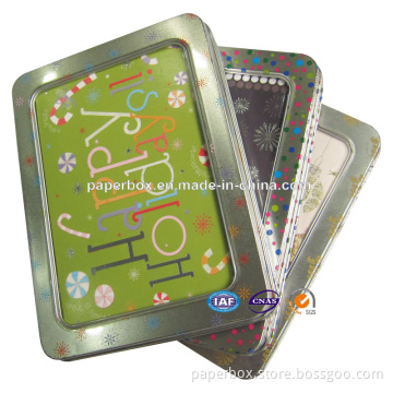 Beautiful Design Greeting Cards in Tin Box